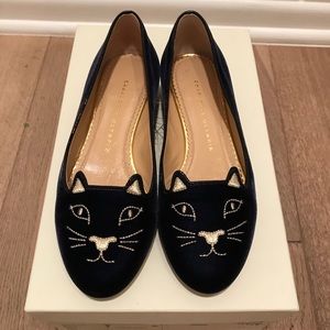 Charlotte Olympia Kitty Cat Flats